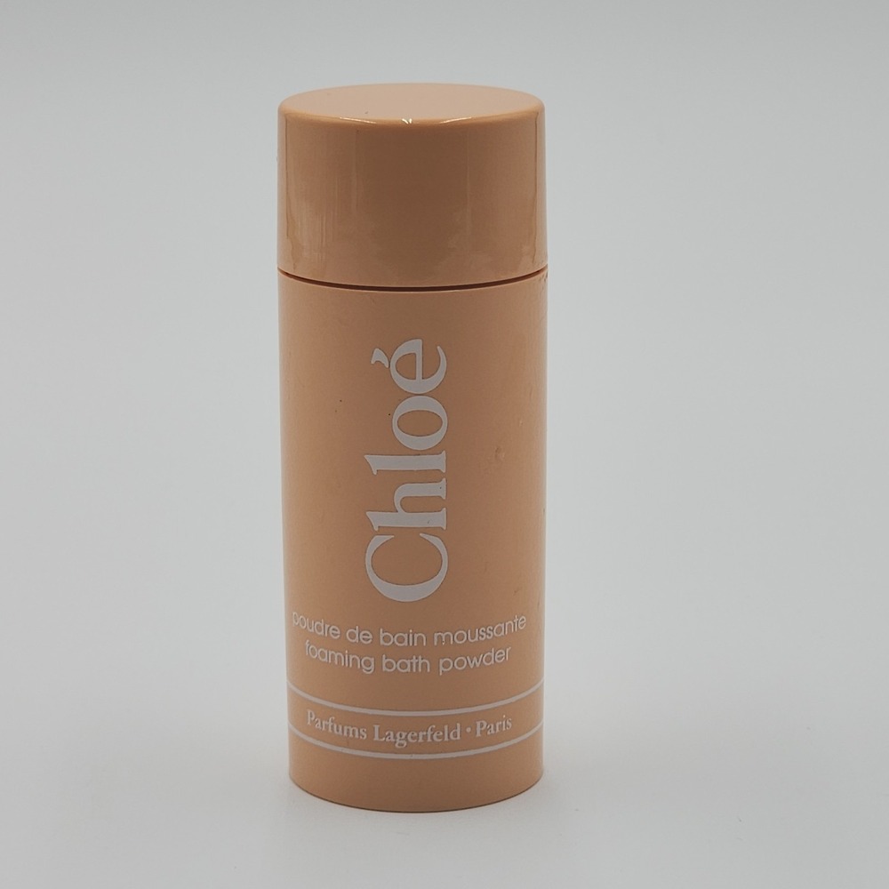 Vintage Chloe Foaming Bath Powder 1.5 Oz Lagerfeld Paris Sealed Rare Collectible